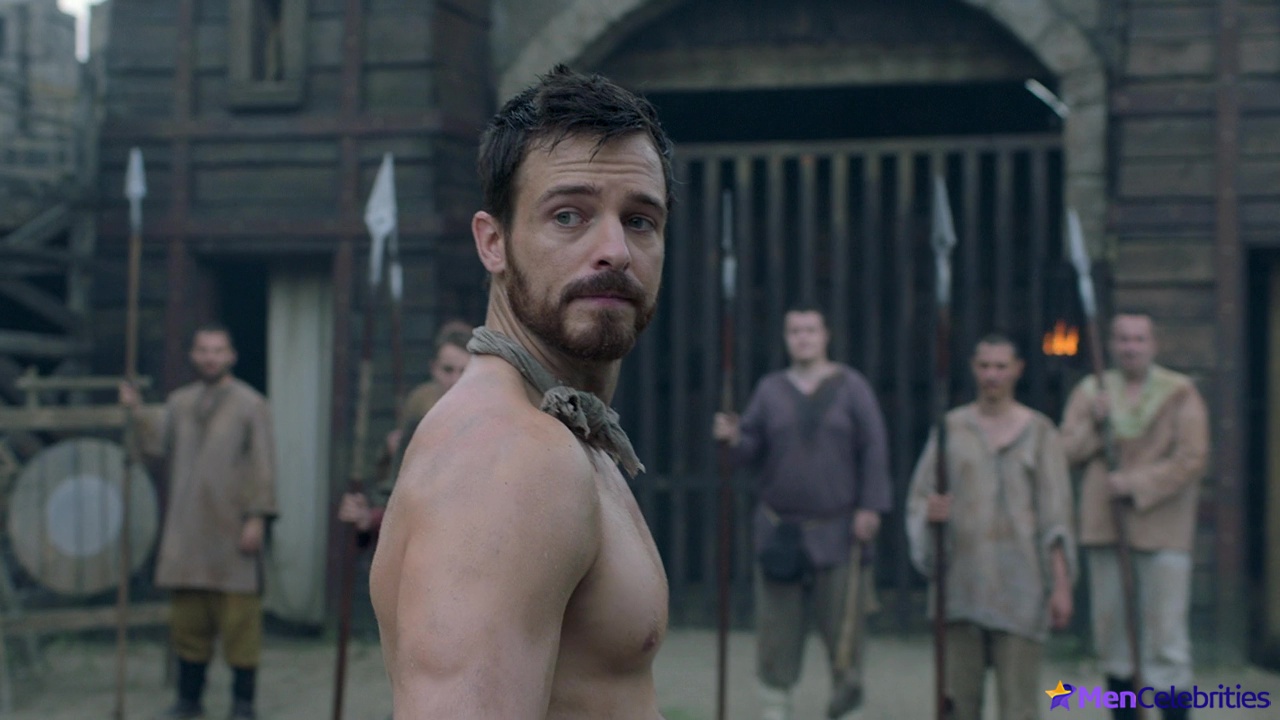 Jake Stormoen naked in The Outpost