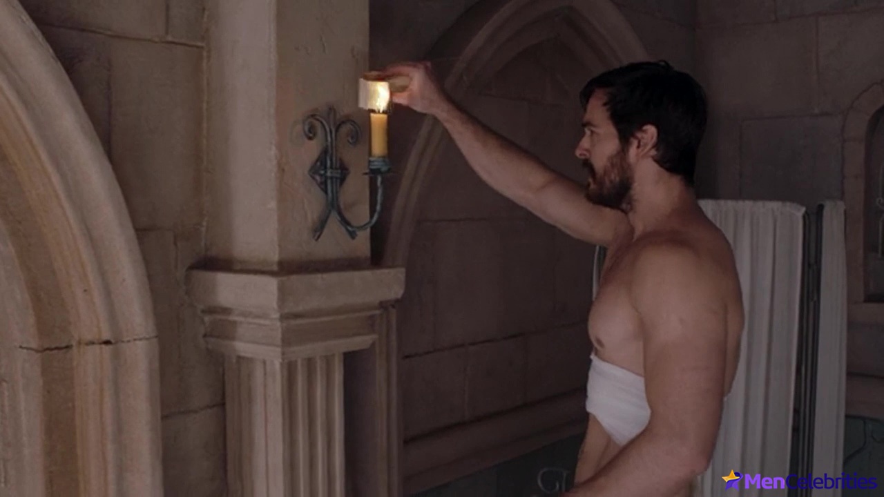 Jake Stormoen naked in The Outpost