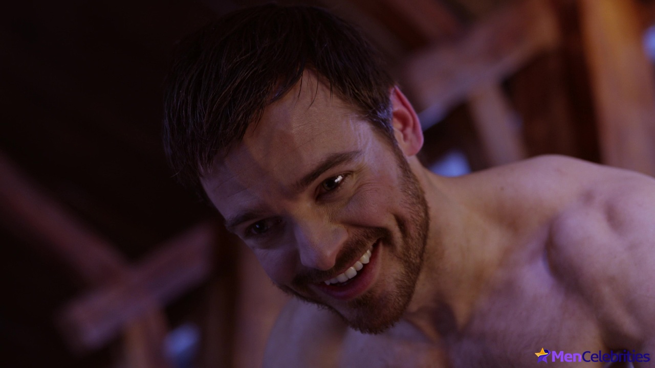 Jake Stormoen naked in The Outpost