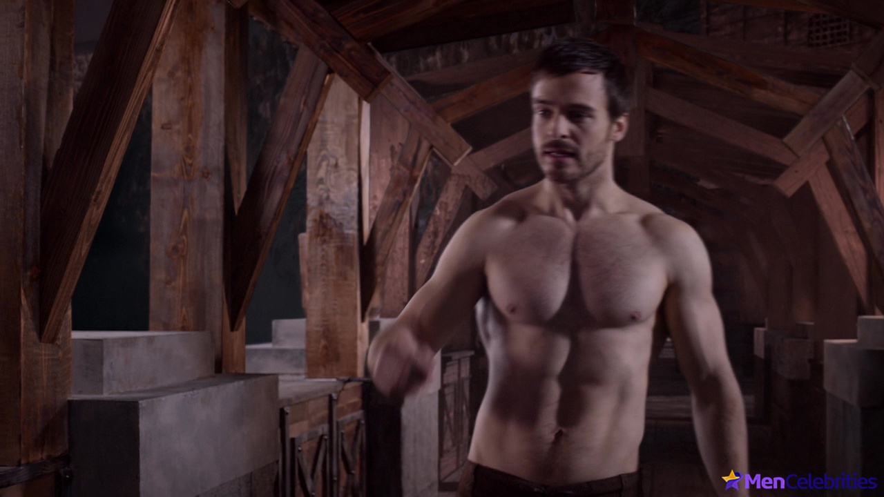 Jake Stormoen naked in The Outpost