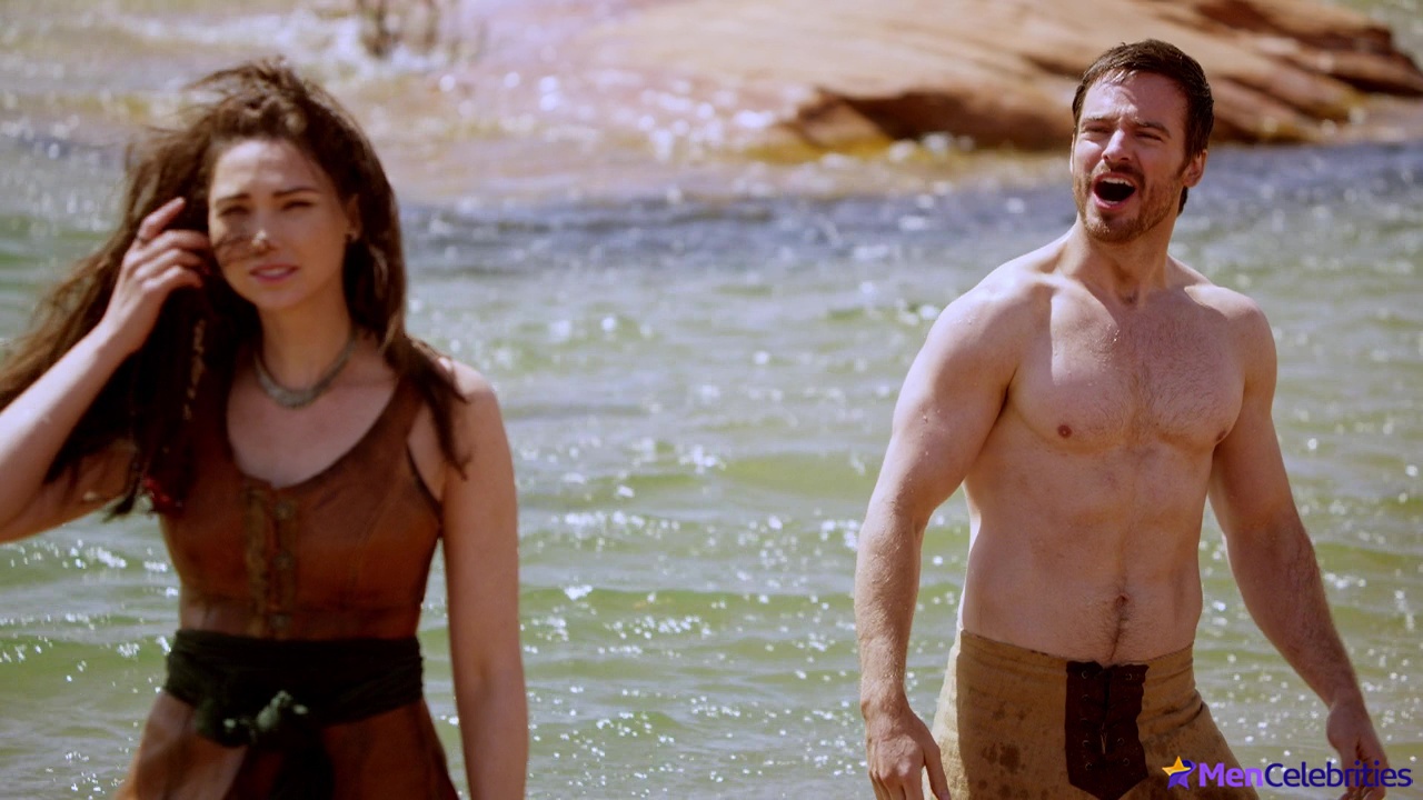 Jake Stormoen naked in The Outpost