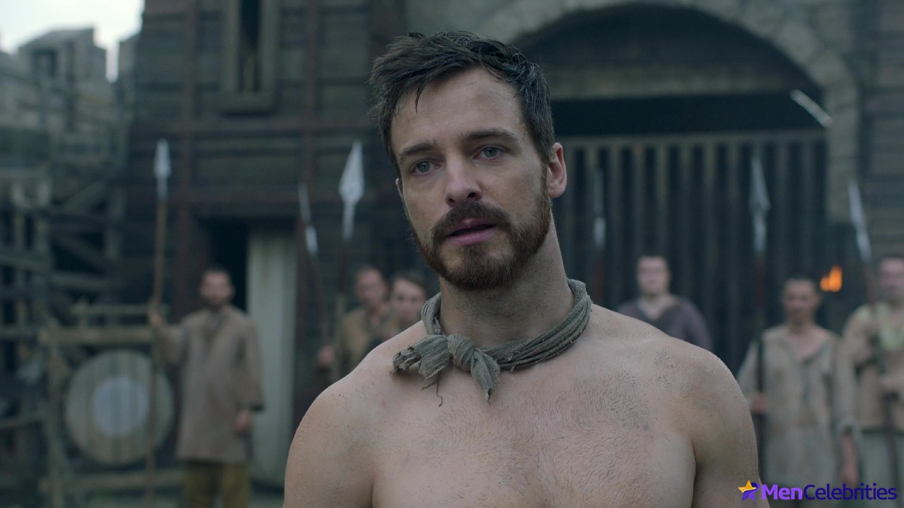 Jake Stormoen naked in The Outpost