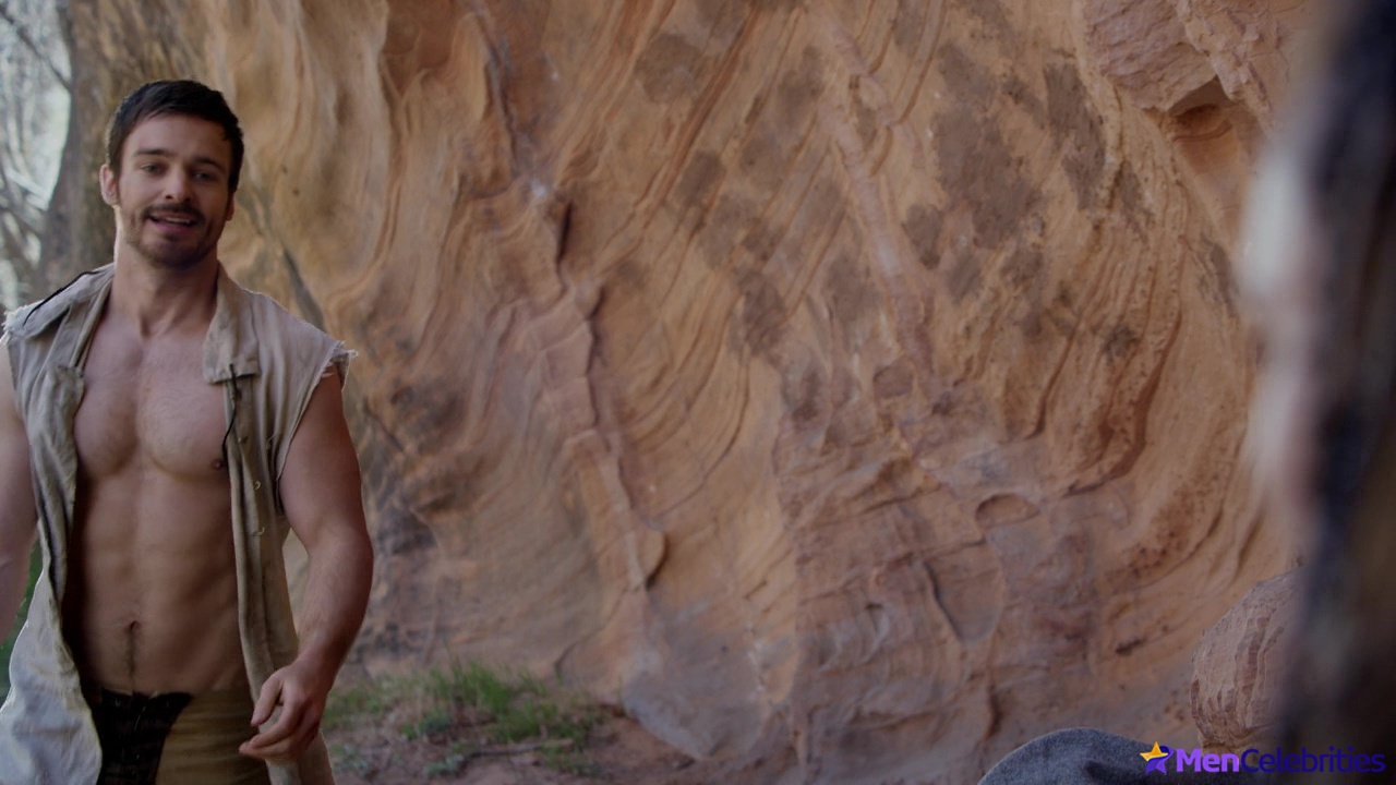 Jake Stormoen naked in The Outpost