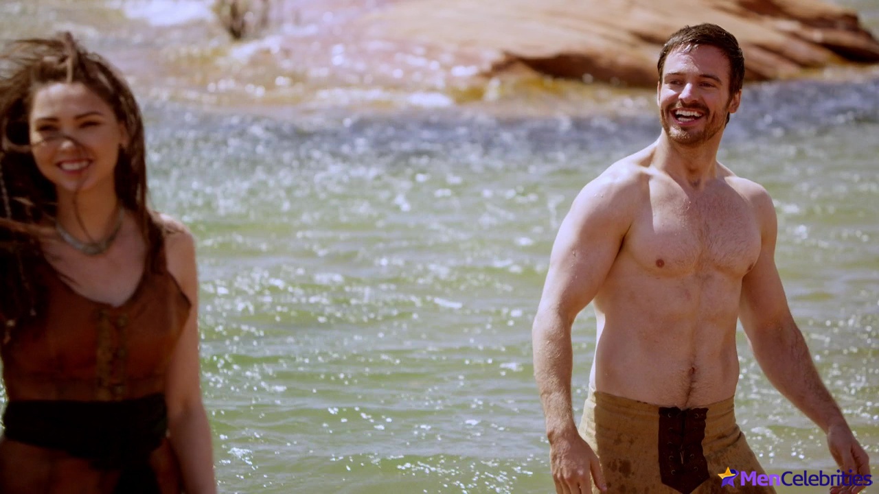 Jake Stormoen naked in The Outpost