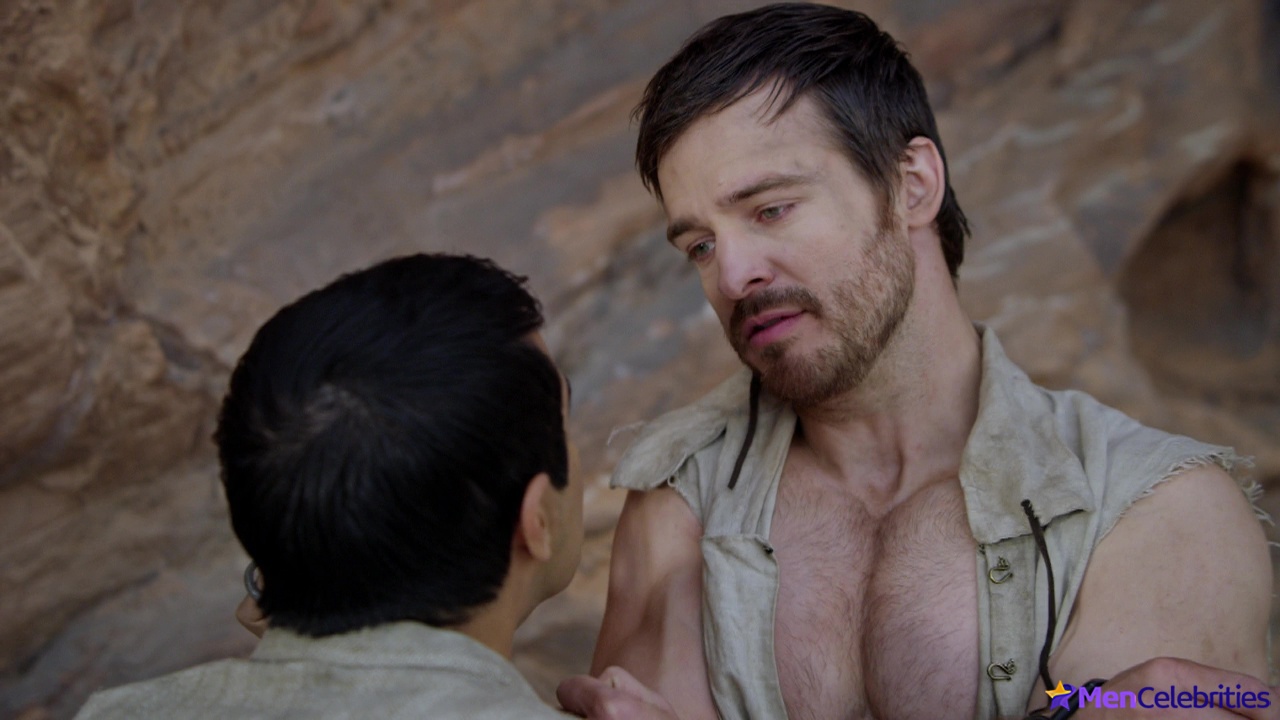 Jake Stormoen naked in The Outpost