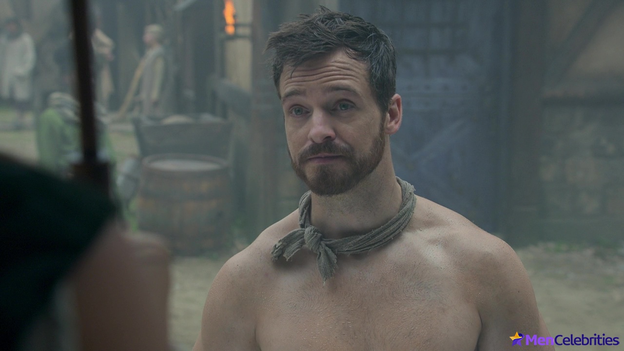 Jake Stormoen naked in The Outpost