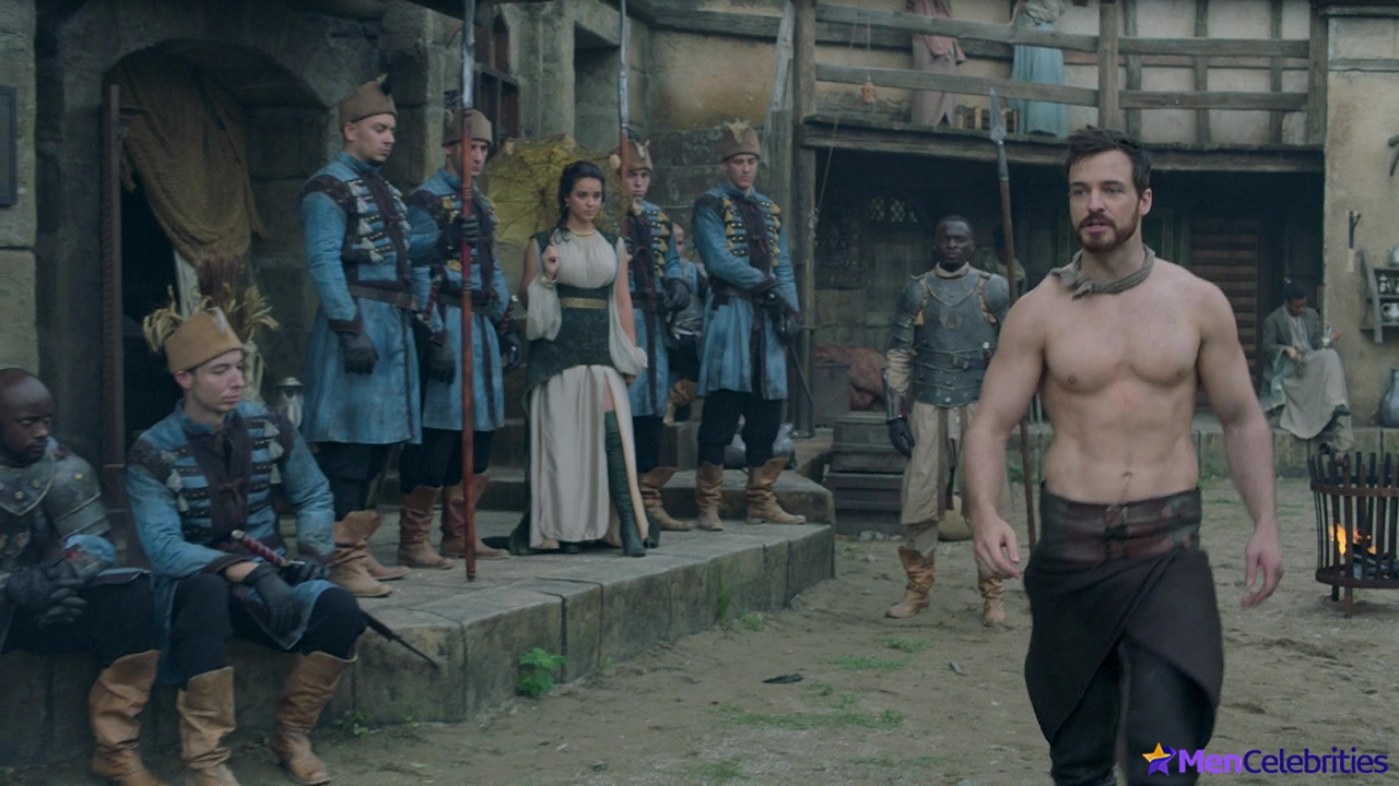Jake Stormoen naked in The Outpost