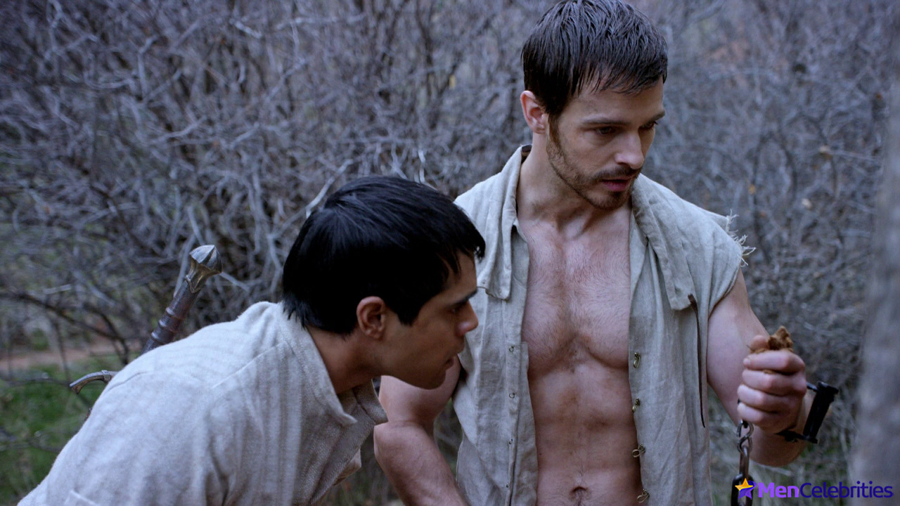 Jake Stormoen naked in The Outpost
