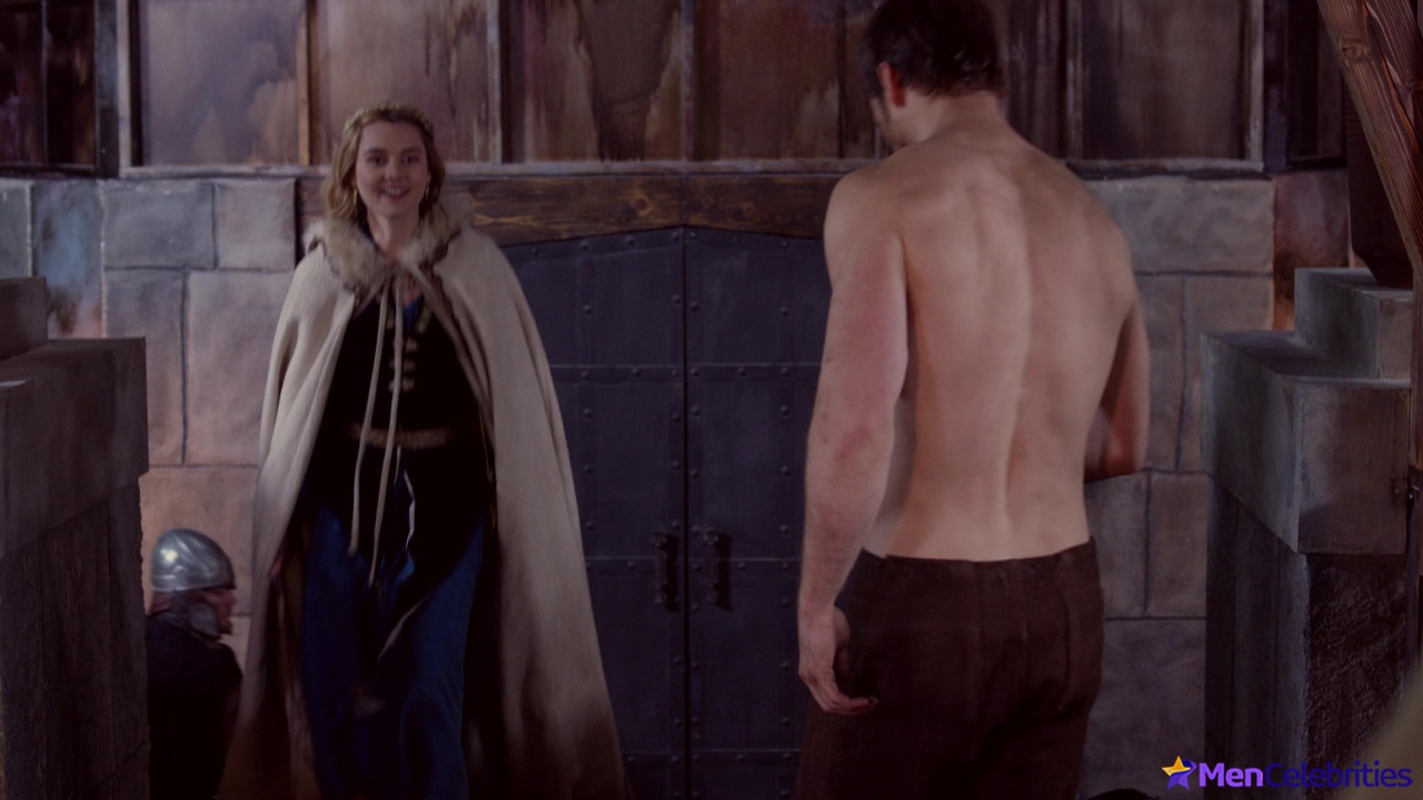 Jake Stormoen naked in The Outpost