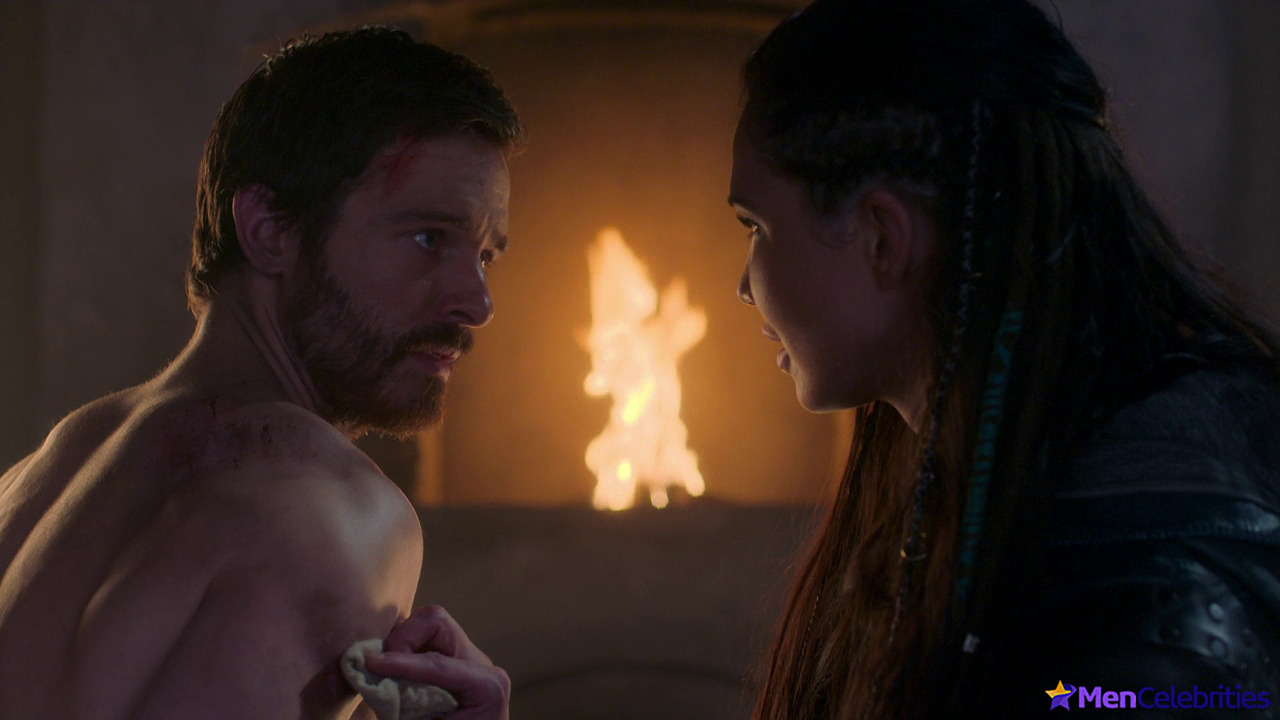 Jake Stormoen naked in The Outpost