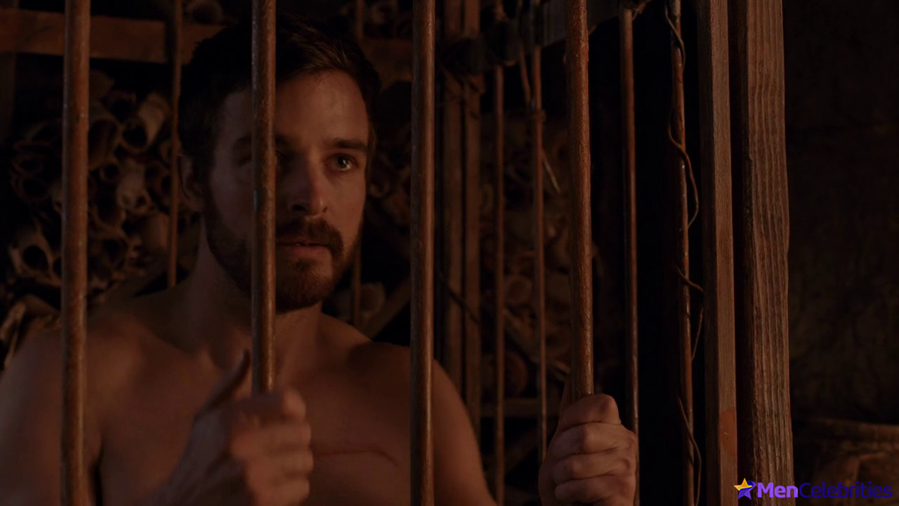 Jake Stormoen naked in The Outpost