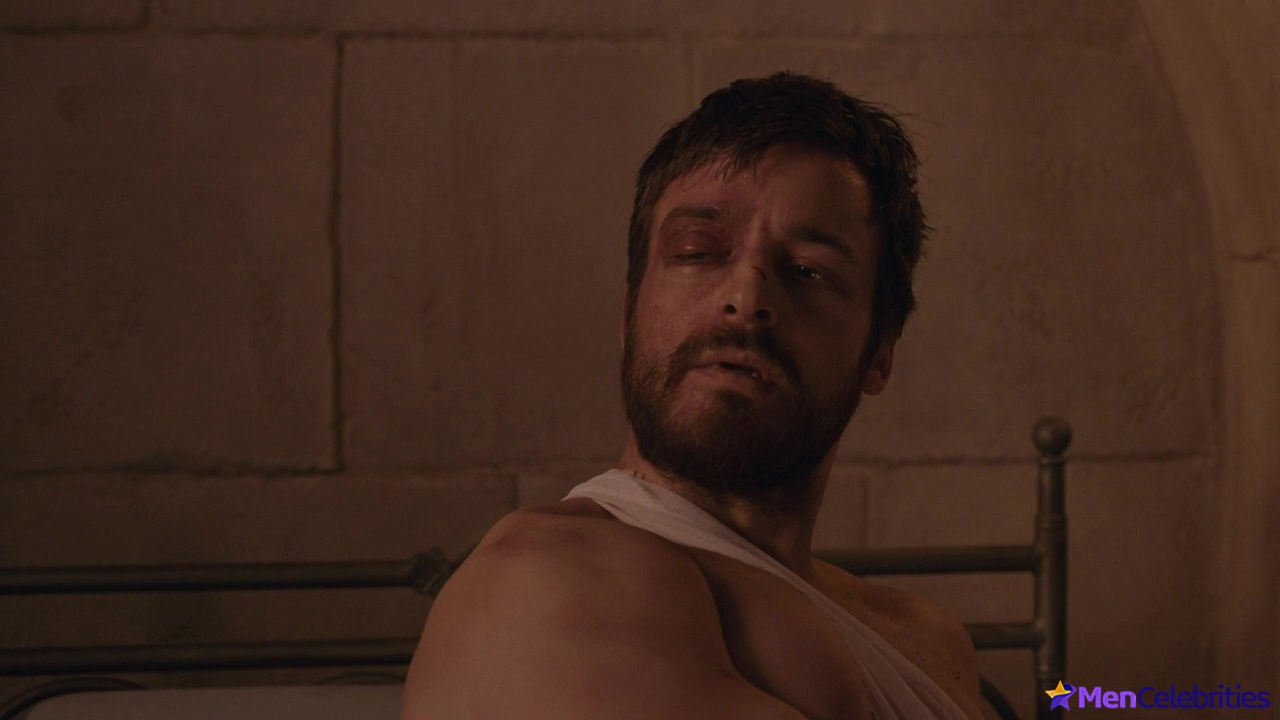 Jake Stormoen naked in The Outpost