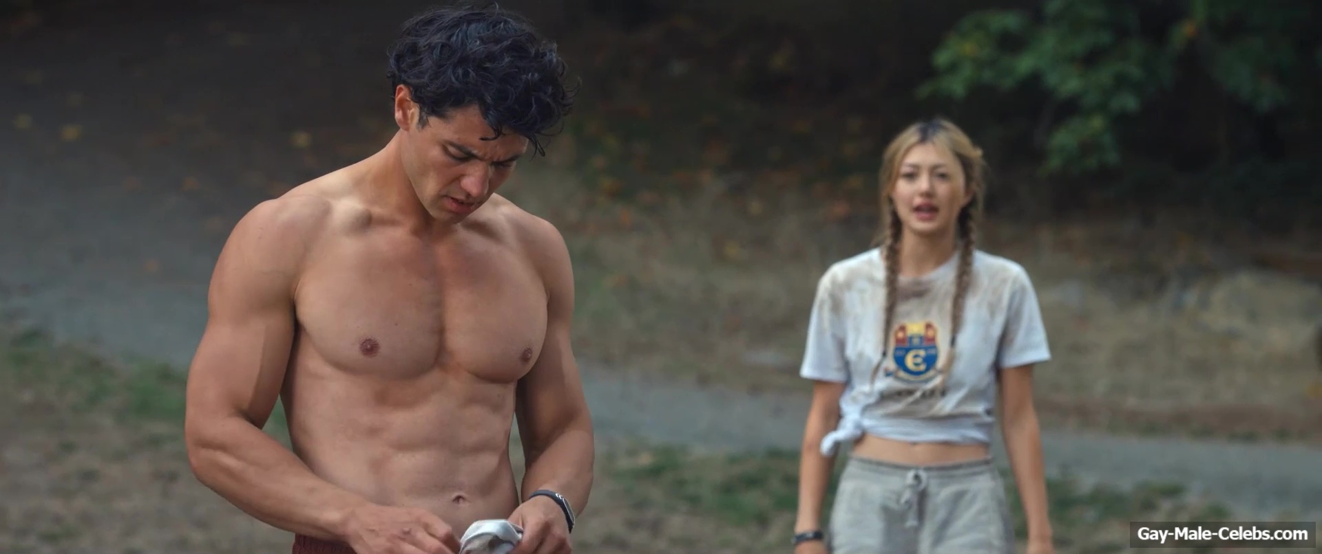 Kyle Clark Shows Nude Muscle Torso In Crew Girl
