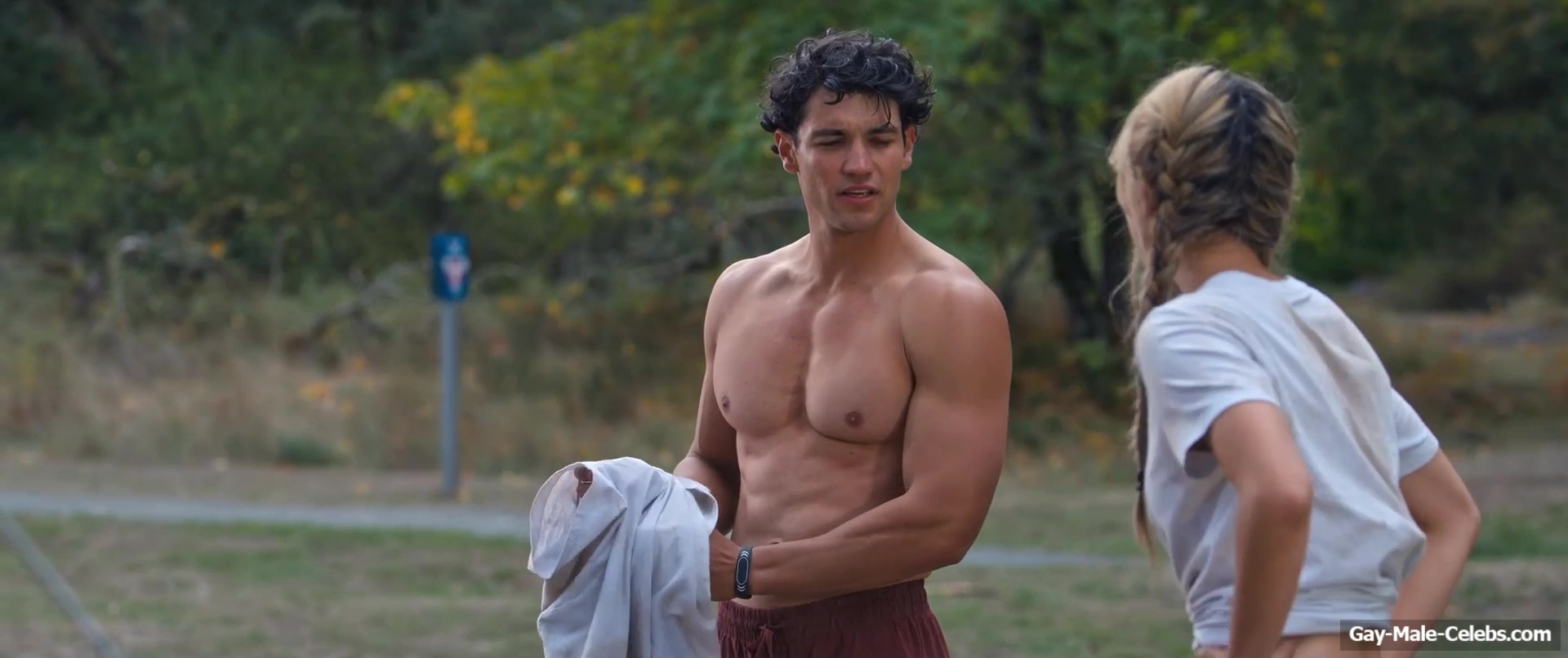 Kyle Clark Shows Nude Muscle Torso In Crew Girl