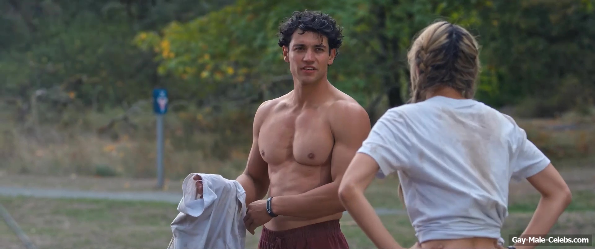 Kyle Clark Shows Nude Muscle Torso In Crew Girl