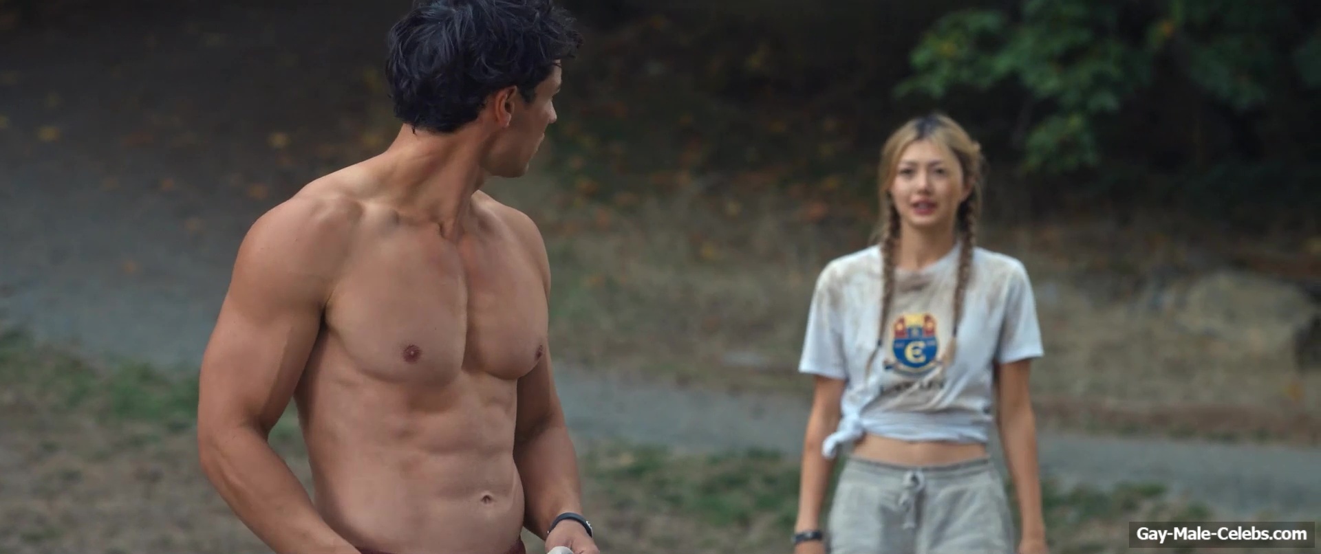 Kyle Clark Shows Nude Muscle Torso In Crew Girl