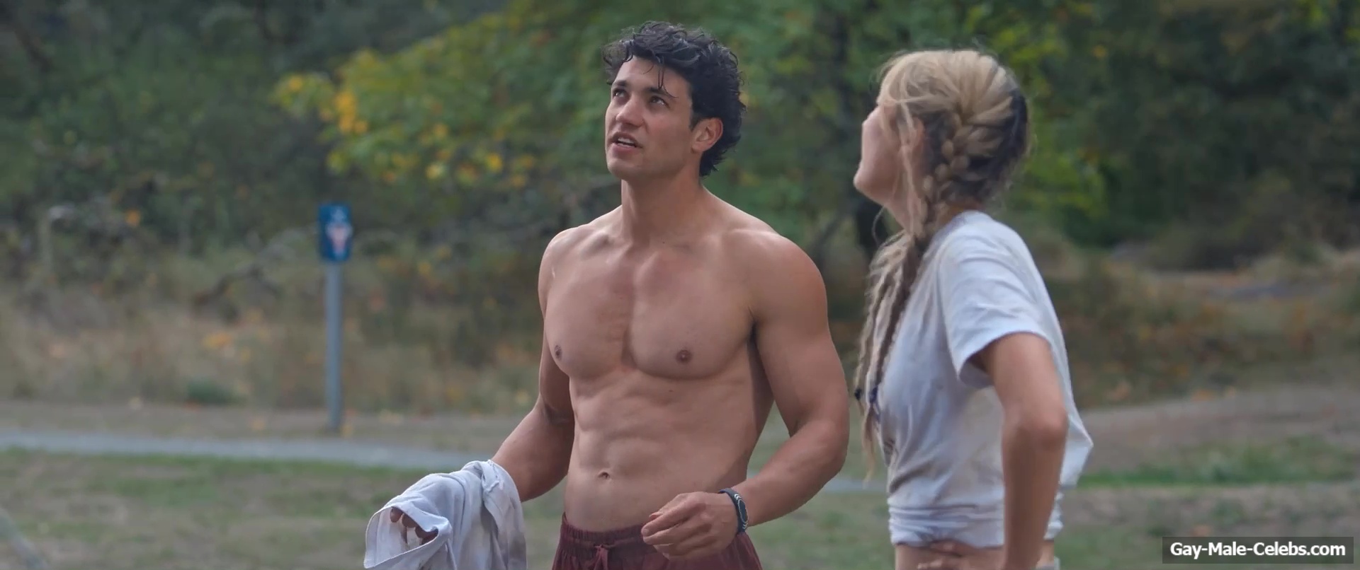 Kyle Clark Shows Nude Muscle Torso In Crew Girl