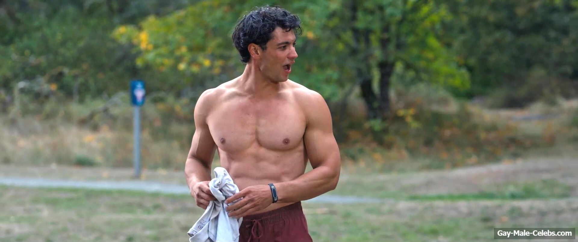 Kyle Clark Shows Nude Muscle Torso In Crew Girl