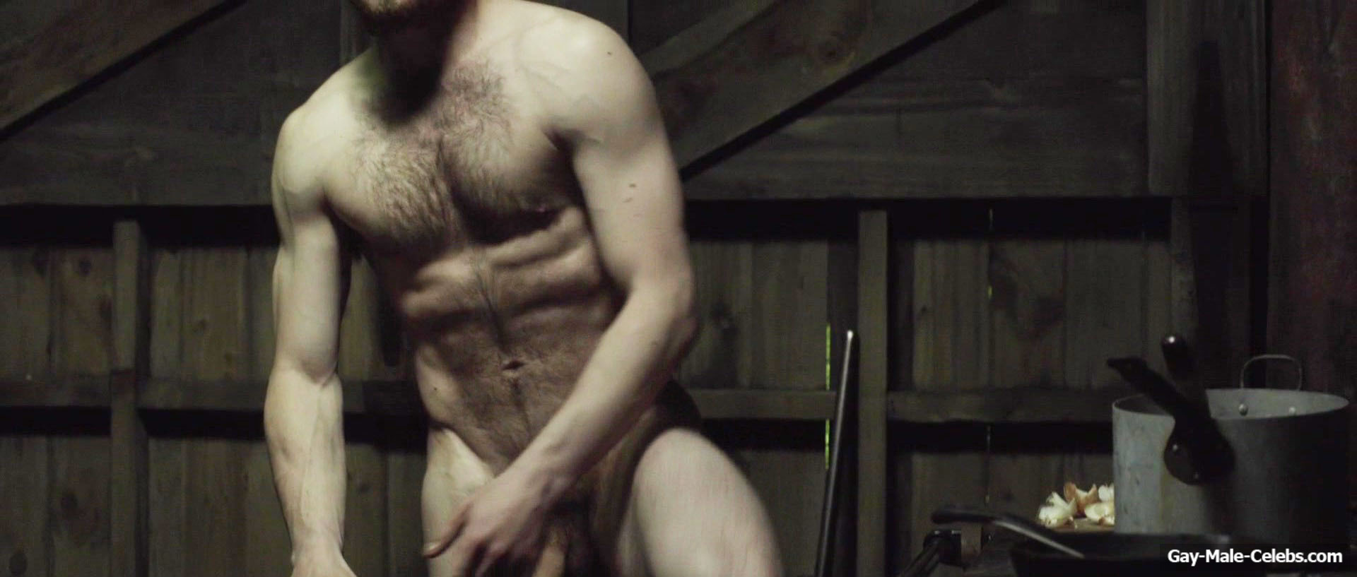 Martin McCann Big Cock and Jerk Off Scenes in The Survivalist