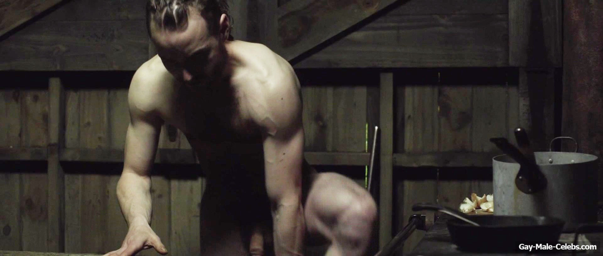 Martin McCann Big Cock and Jerk Off Scenes in The Survivalist
