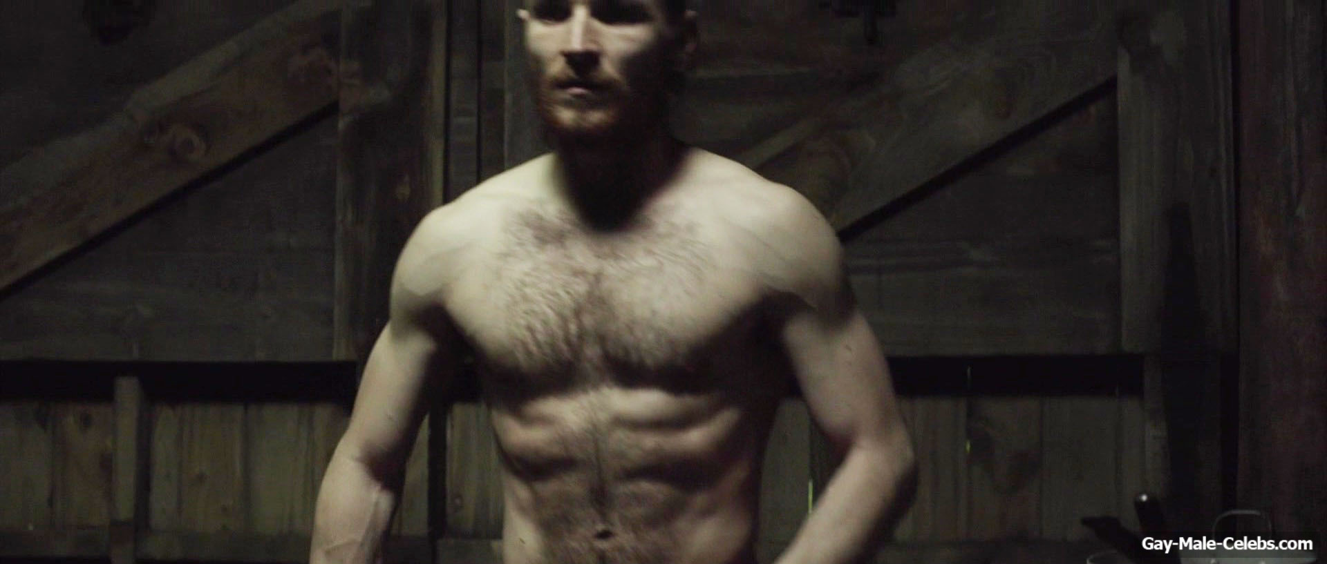 Martin McCann Big Cock and Jerk Off Scenes in The Survivalist