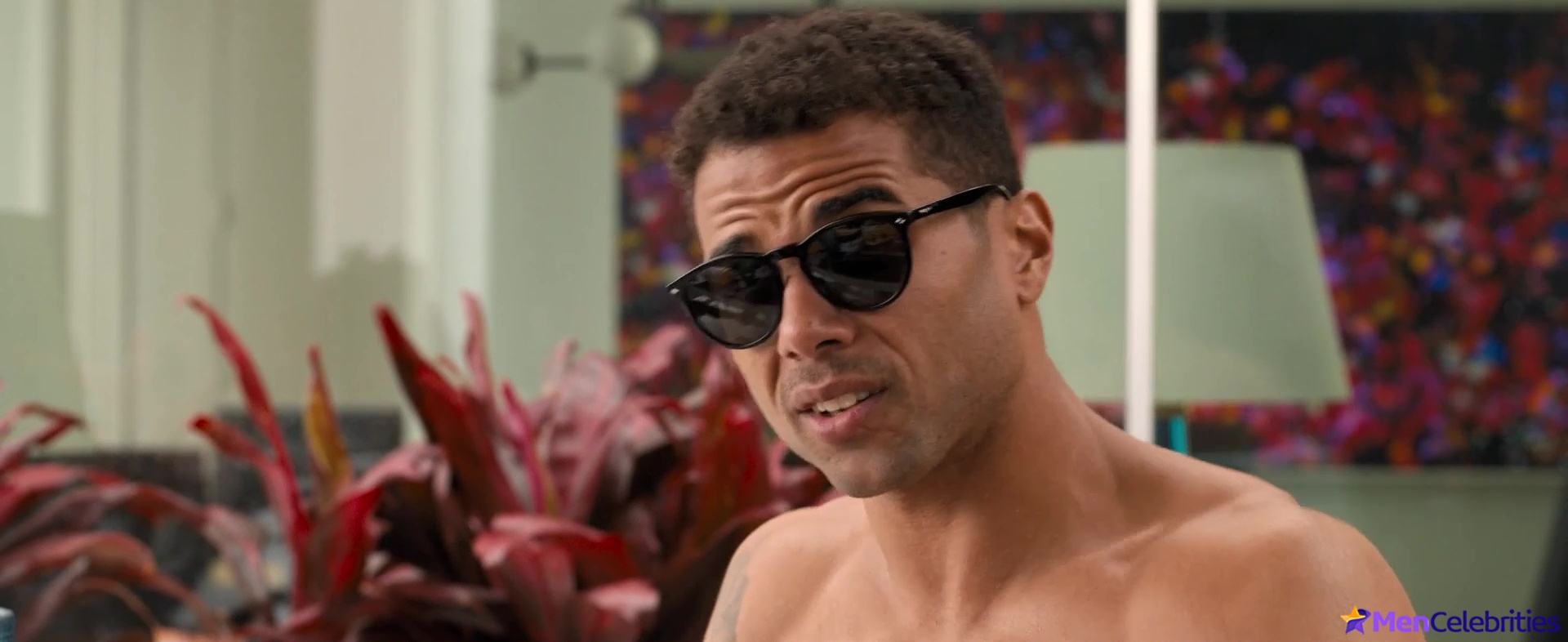 Mason Gooding shirtless in 72 Hours