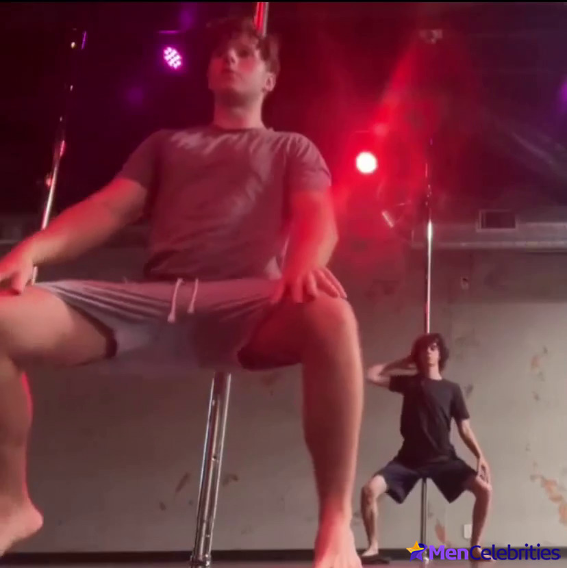 Nolan Gould leaked cock bulge and striptease