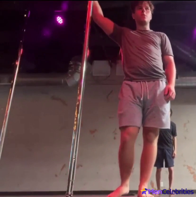 Nolan Gould leaked cock bulge and striptease