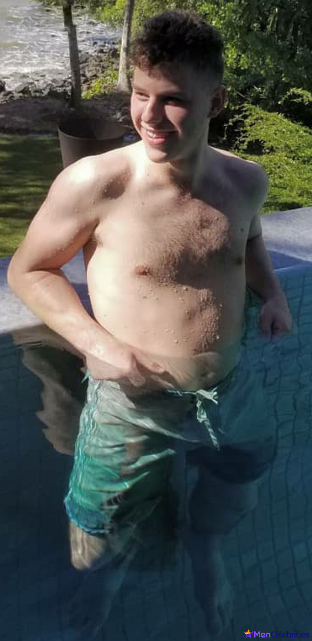 Nolan Gould nude and shirtless beach photos