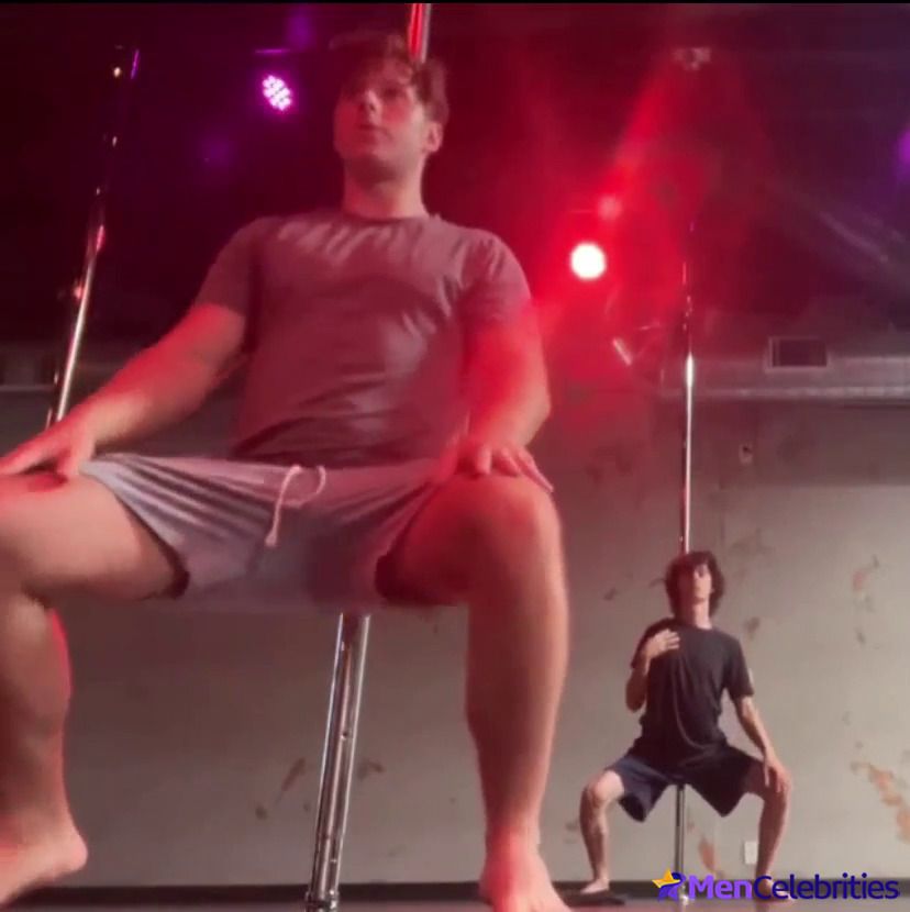 Nolan Gould leaked cock bulge and striptease