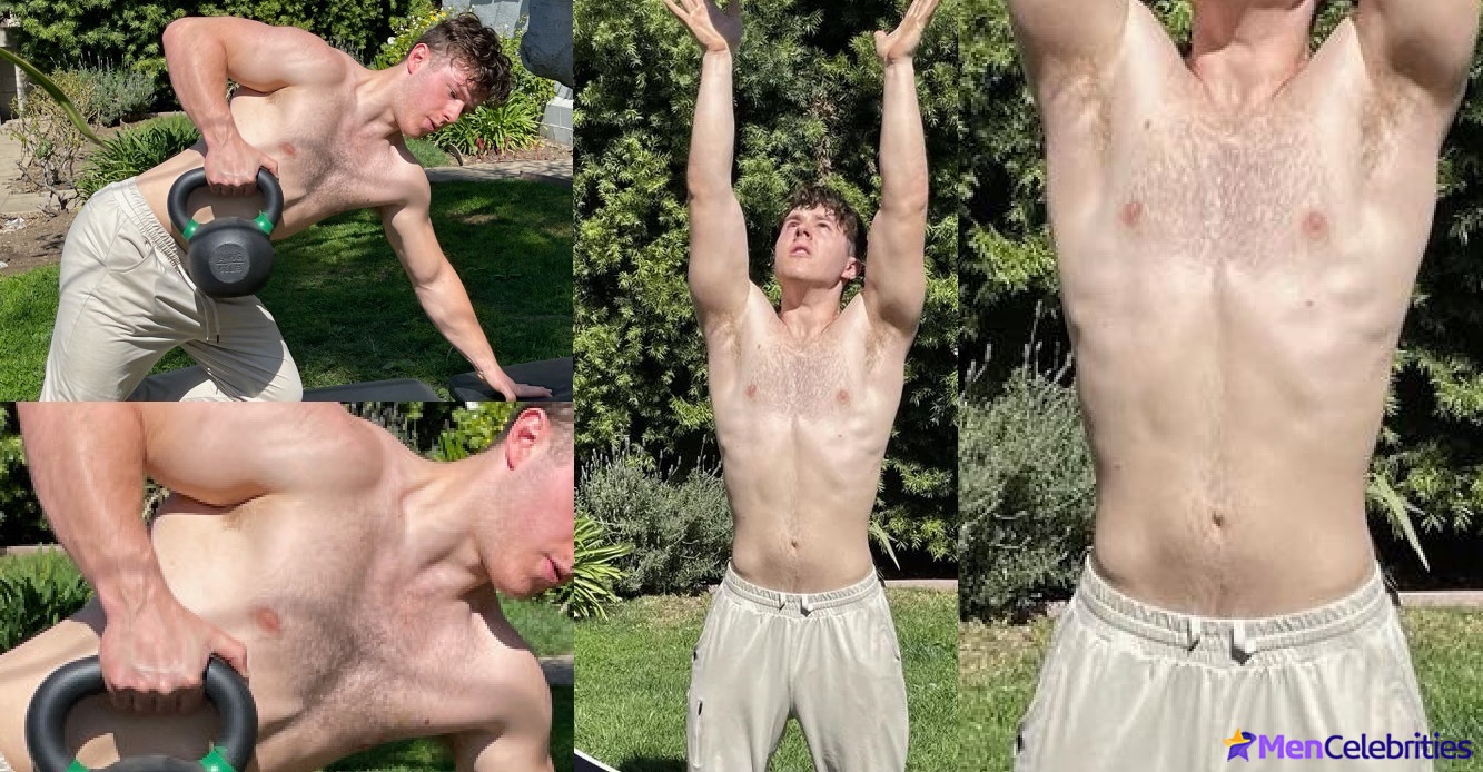 Nolan Gould nude and shirtless beach photos