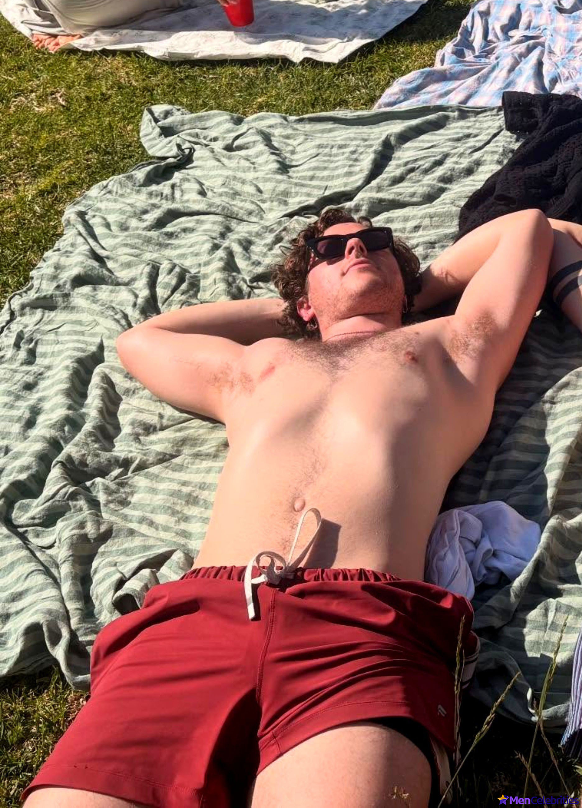 Nolan Gould nude and shirtless beach photos