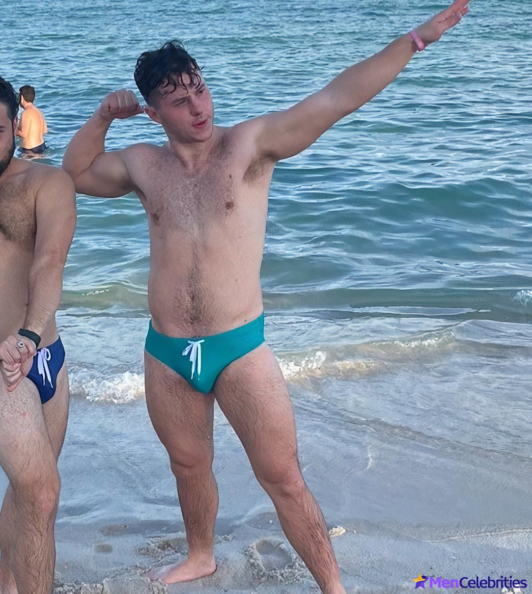 Nolan Gould nude and shirtless beach photos