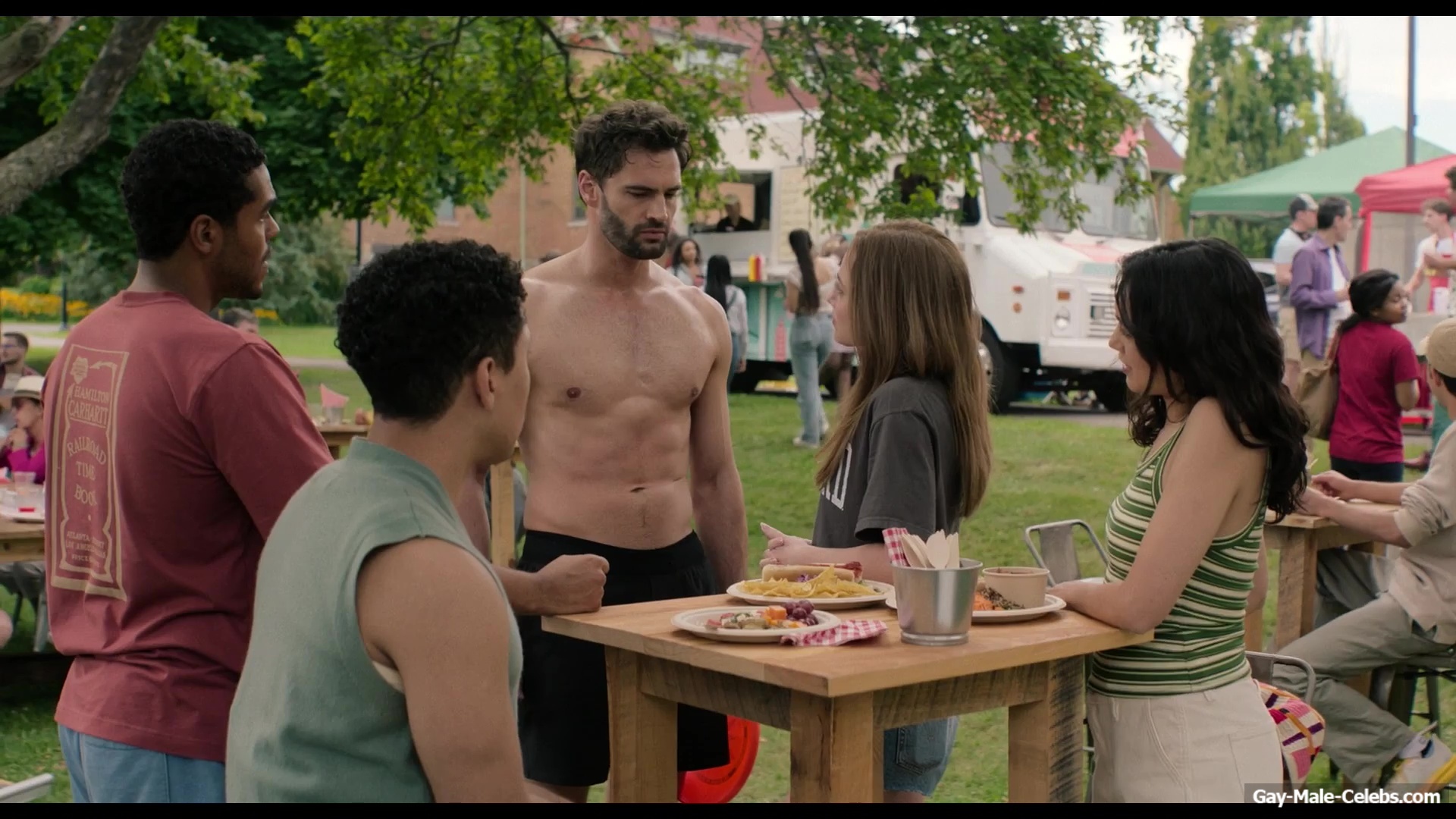Tom Bateman Nude And Sex Scenes in The Love Hypothesis