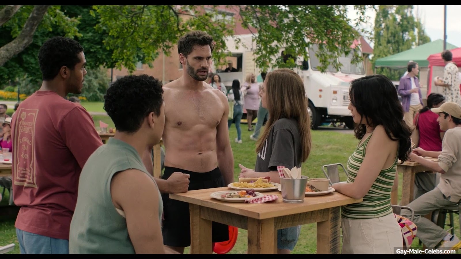 Tom Bateman Nude And Sex Scenes in The Love Hypothesis