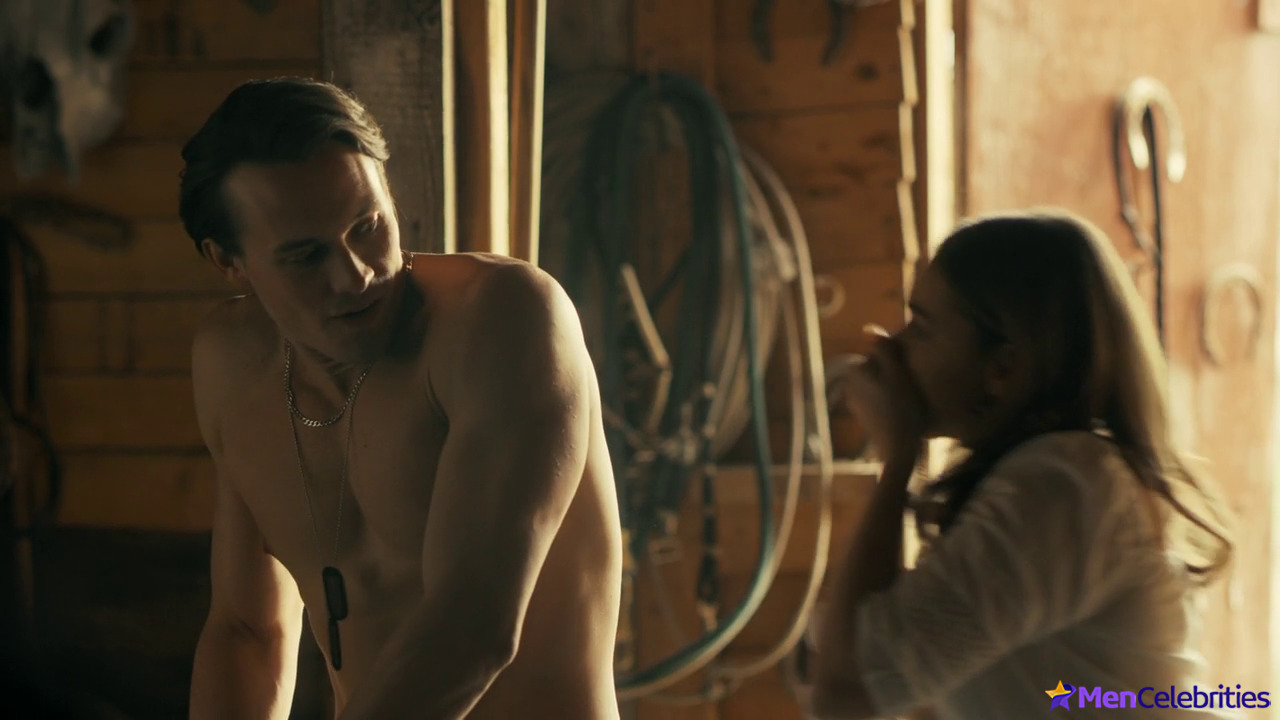 Tom Stevens shirtless in Secrets of a Marines Wife