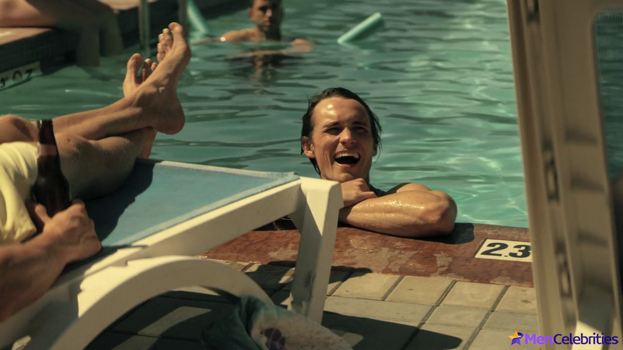 Tom Stevens shirtless in Secrets of a Marines Wife