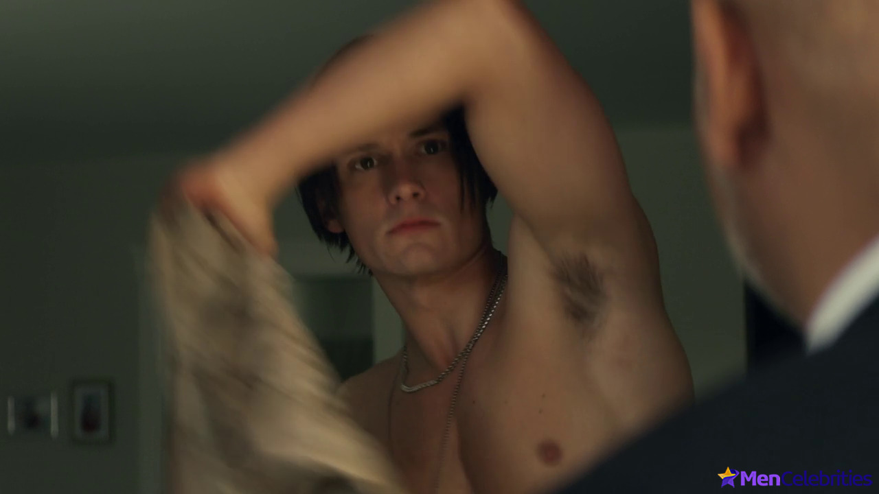 Tom Stevens shirtless in Secrets of a Marines Wife