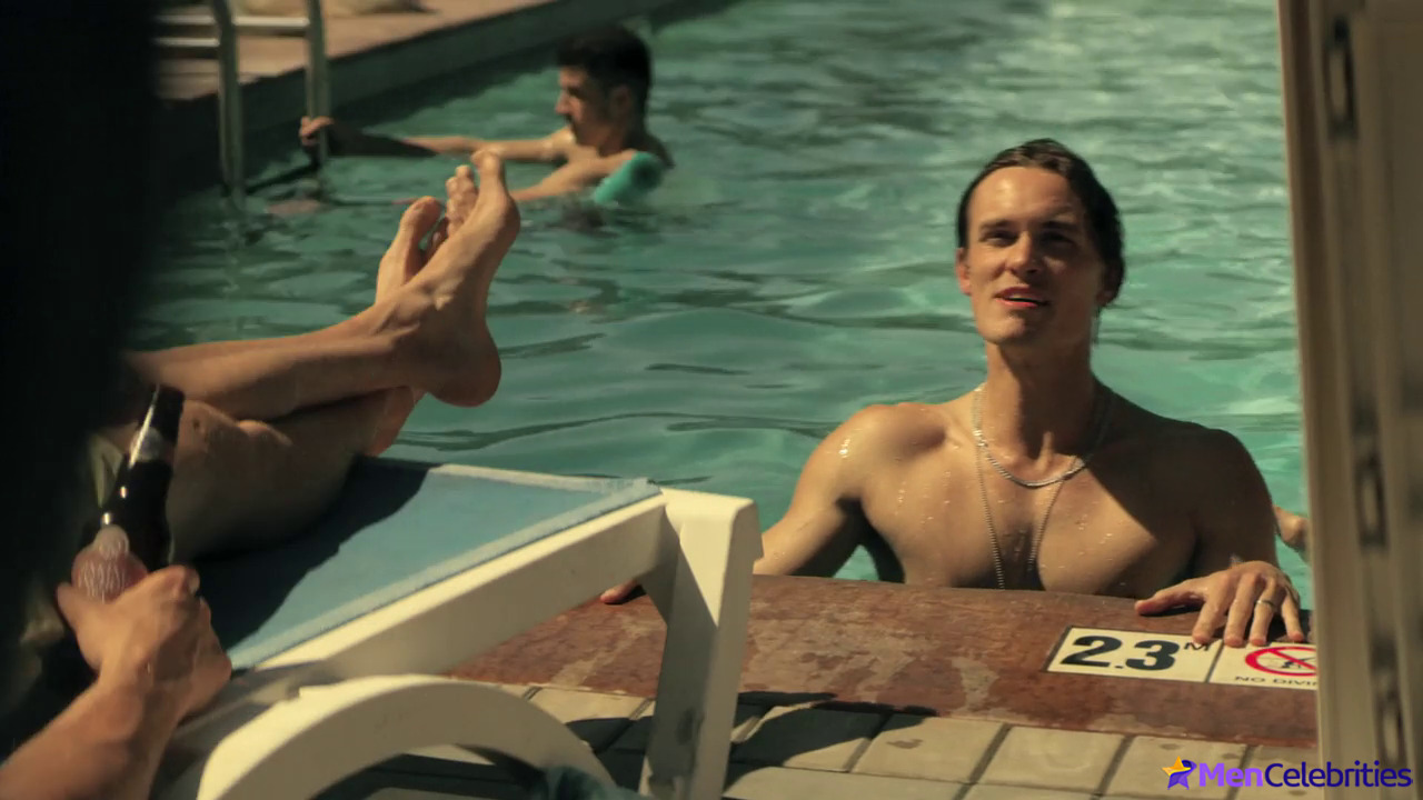 Tom Stevens shirtless in Secrets of a Marines Wife