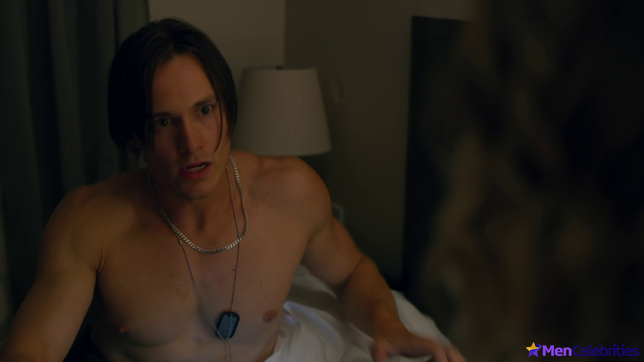 Tom Stevens shirtless in Secrets of a Marines Wife