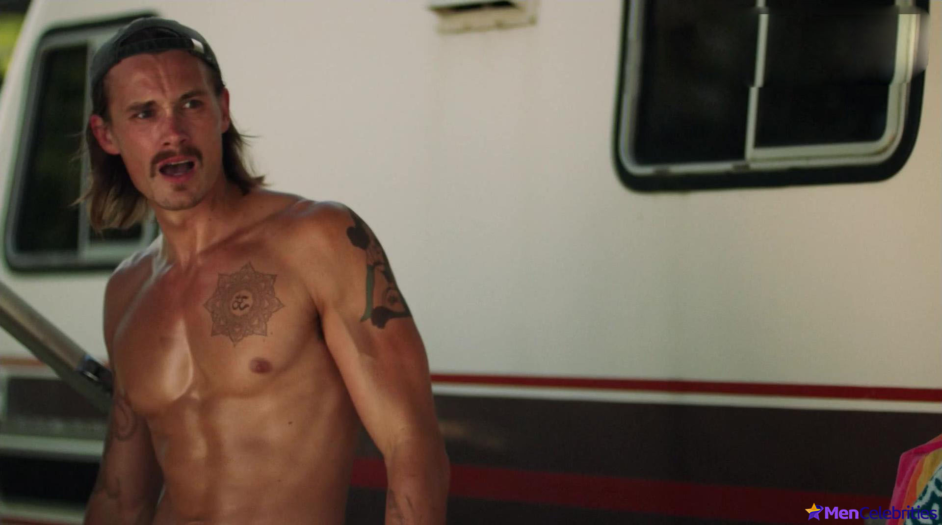 Tom Stevens nude and underwear scenes