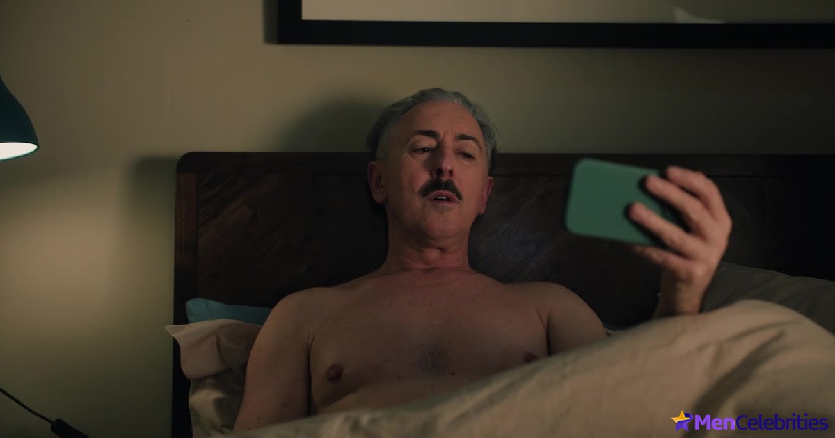 Alan Cumming cock bulge and jerk off scenes in Tip Toe