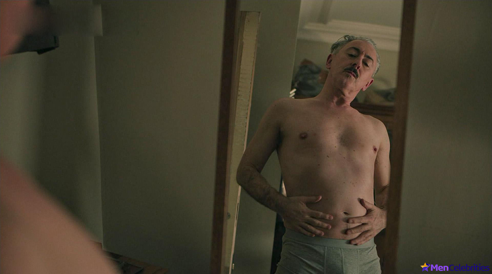 Alan Cumming frontal nude and gay sex scenes