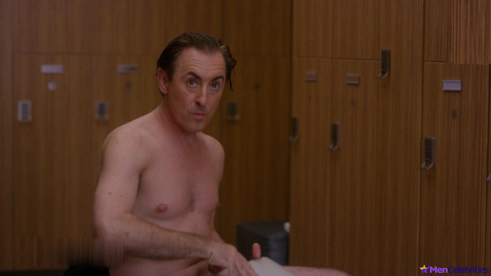 Alan Cumming frontal nude and gay sex scenes