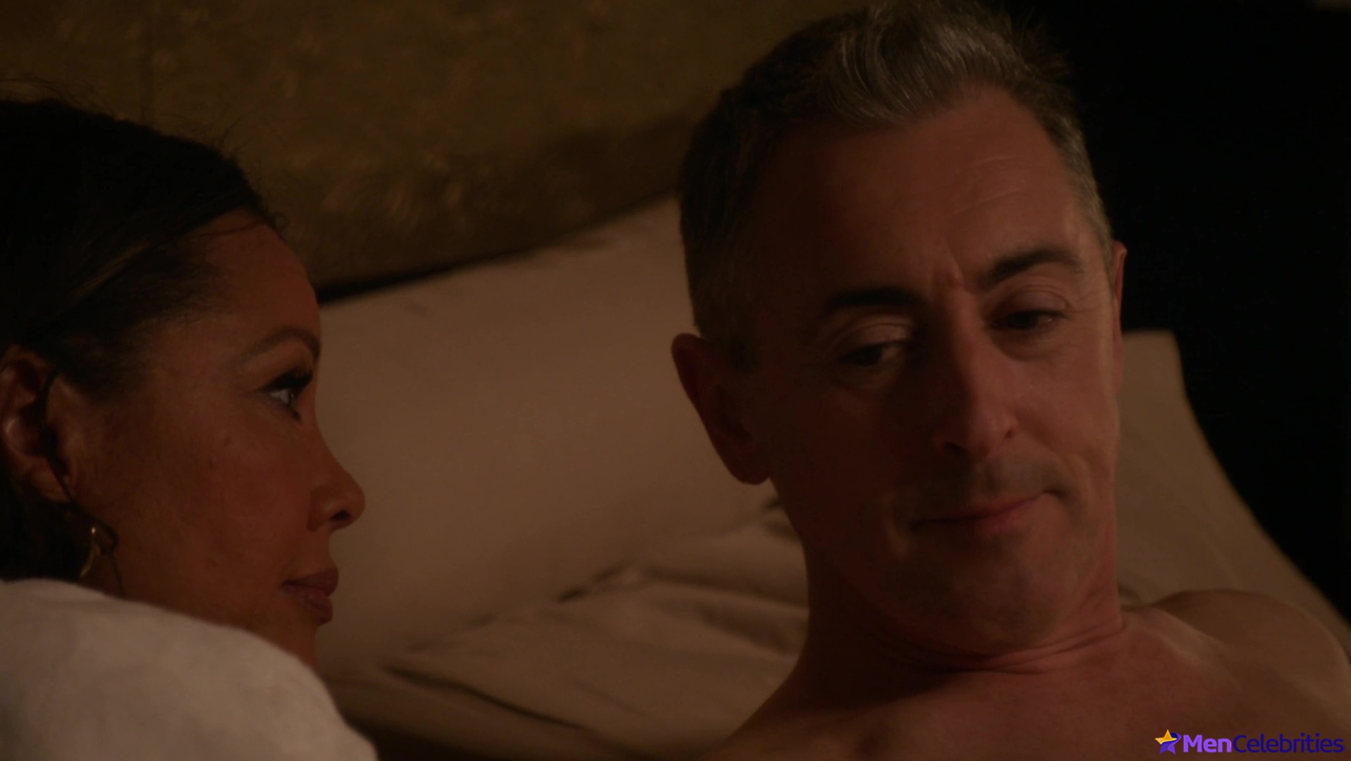Alan Cumming shirtless scenes in The Good Wife