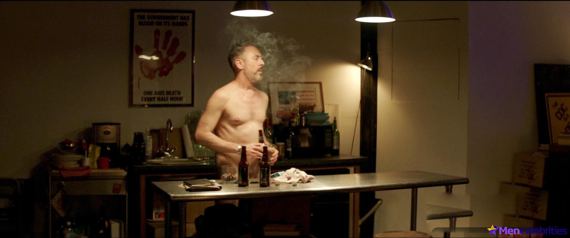Alan Cumming frontal nude and gay sex scenes
