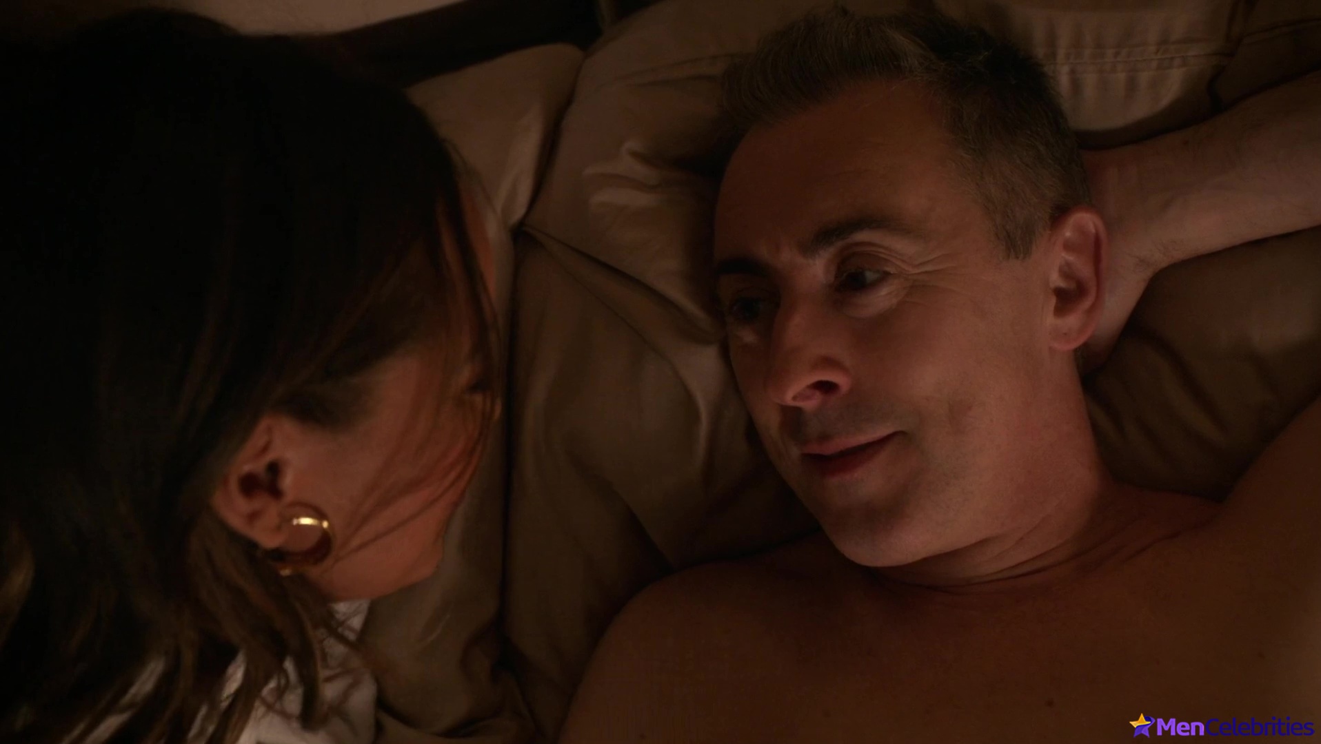 Alan Cumming shirtless scenes in The Good Wife
