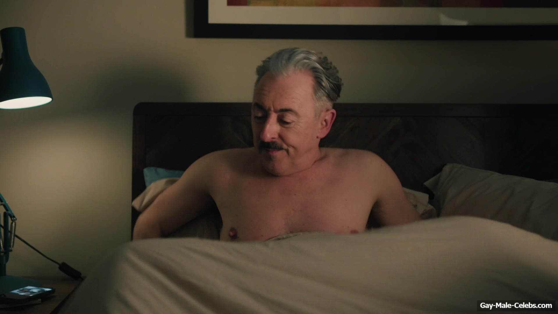Alan Cumming Jerk Off and Dick Bulge Scenes in Tip Toe