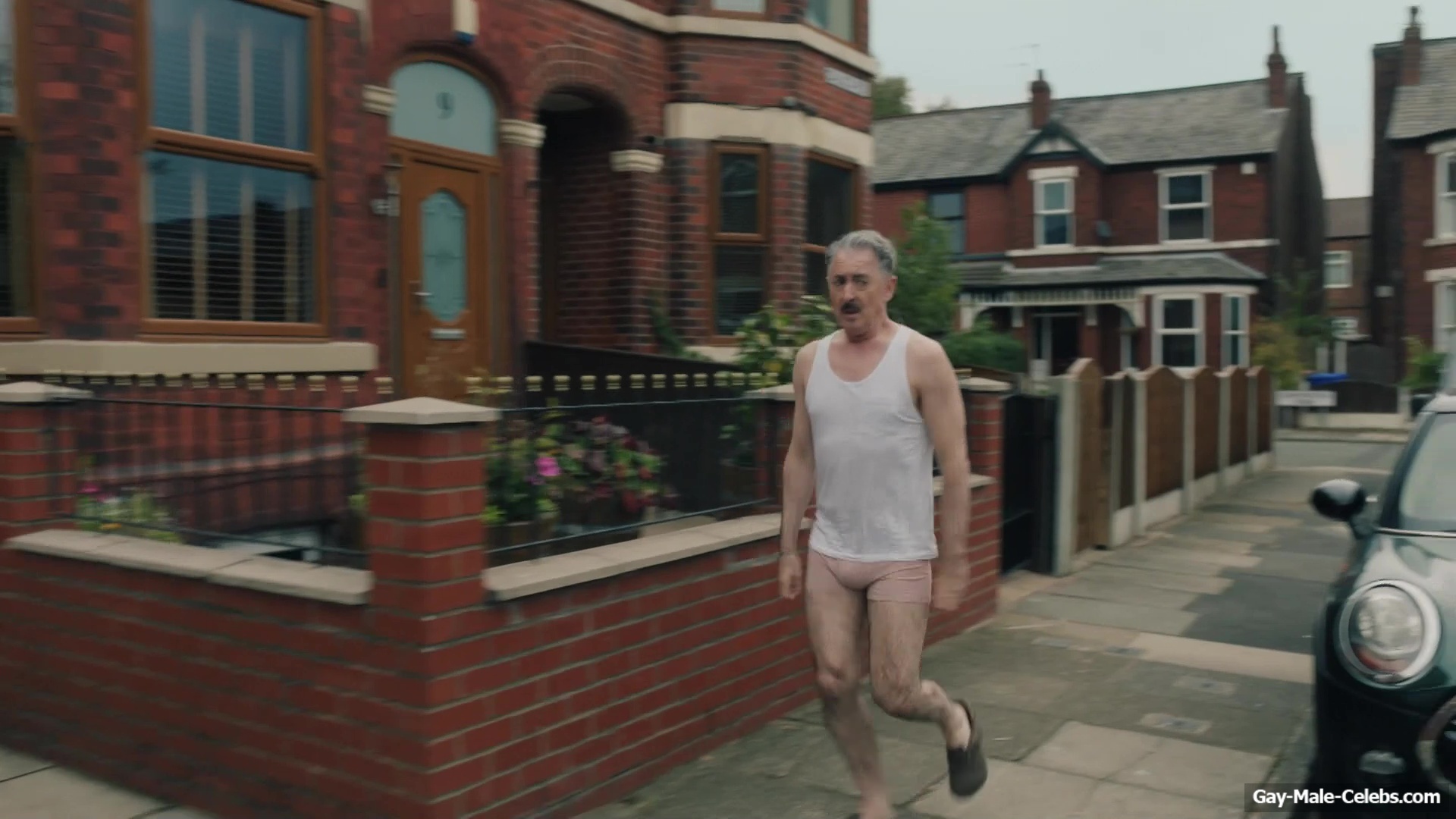 Alan Cumming Jerk Off and Dick Bulge Scenes in Tip Toe