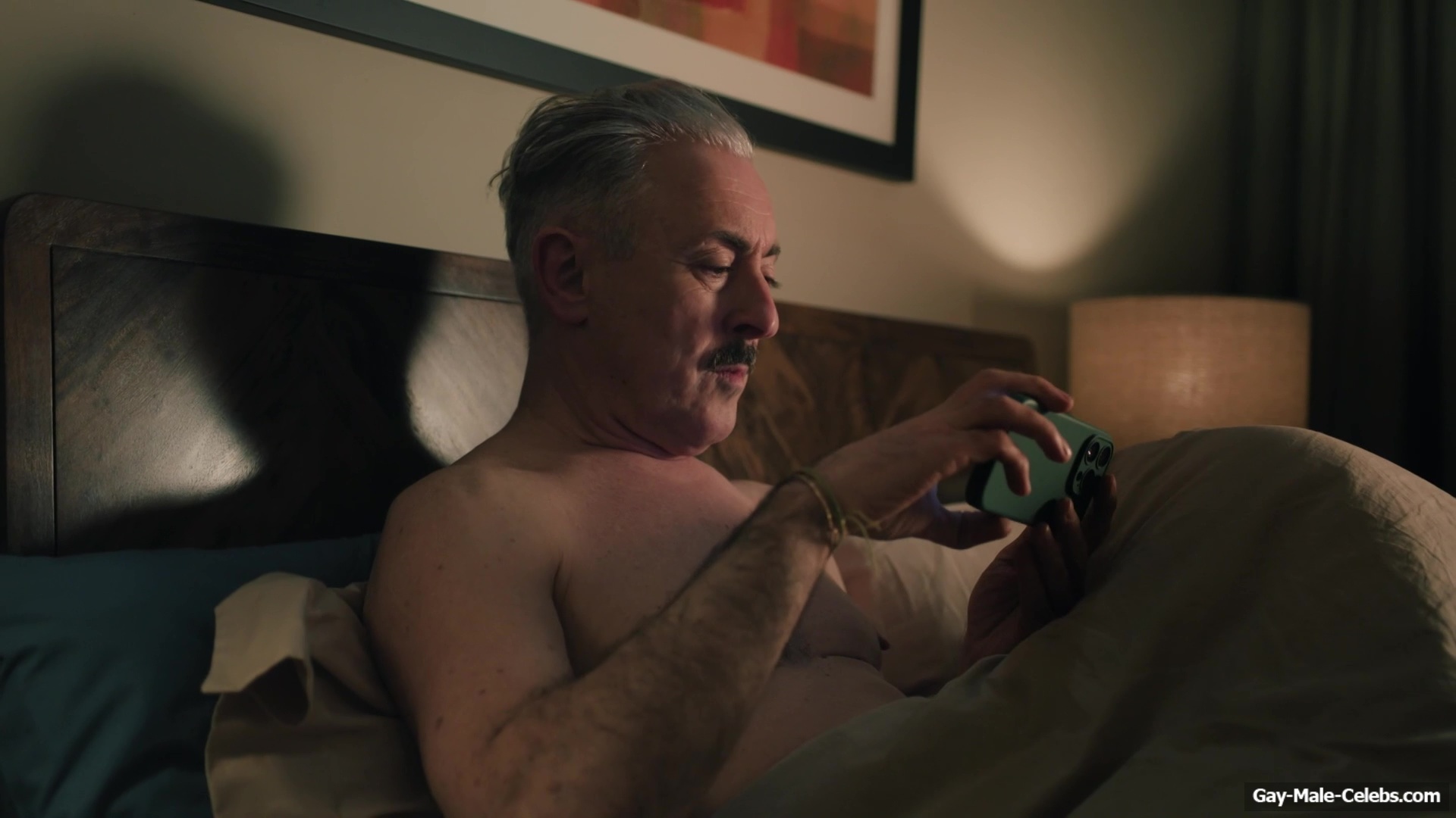 Alan Cumming Jerk Off and Dick Bulge Scenes in Tip Toe